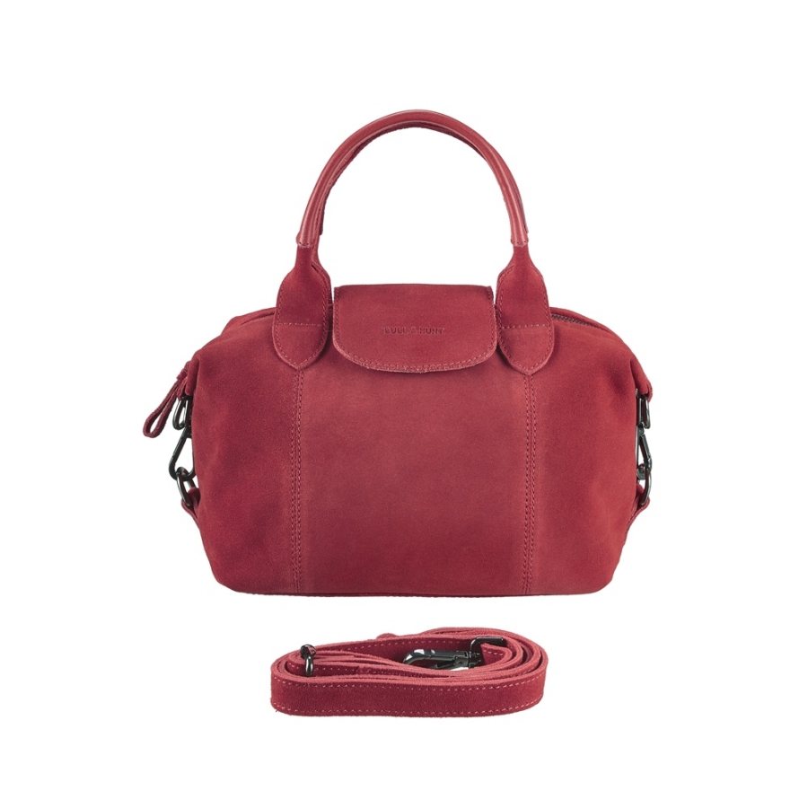 CHARLOTTA SUEDE CHILI RED
